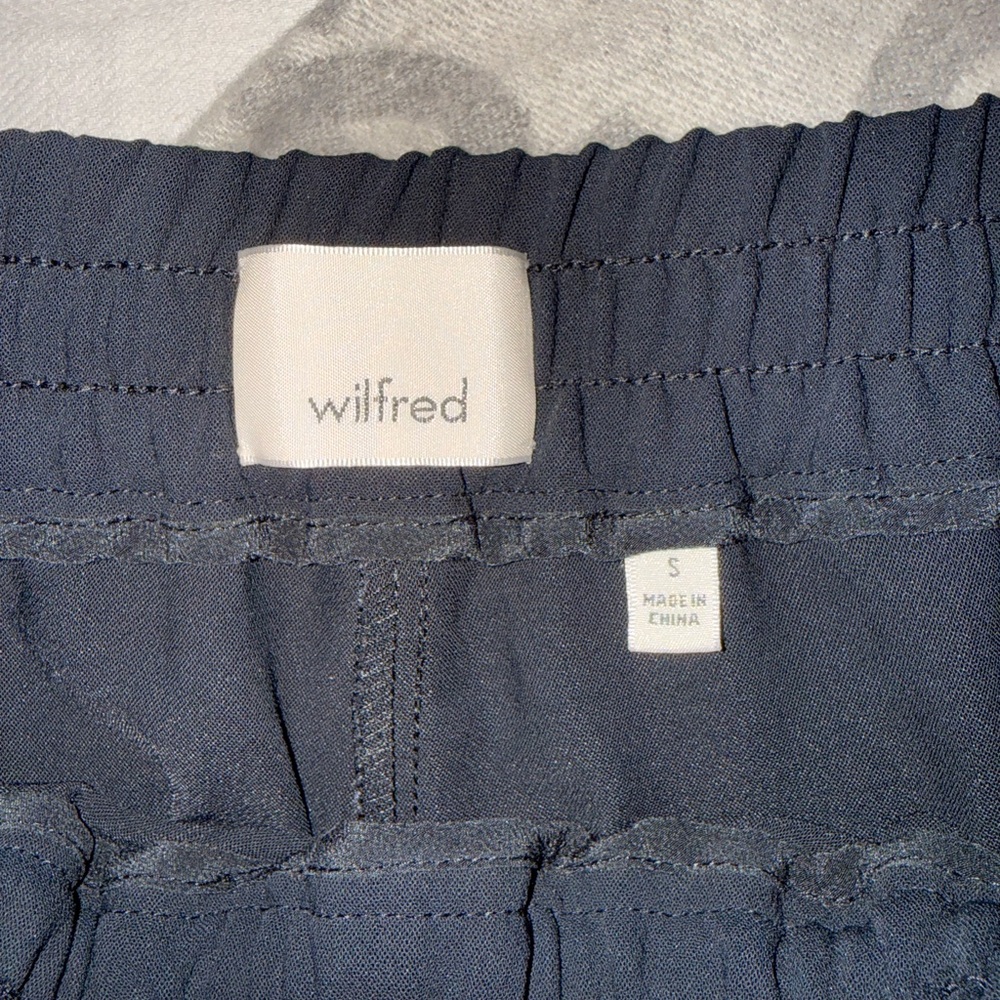 Wilfred Black pants with White/cream Accents, size S - Picture 4 of 8